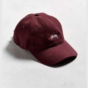 Stussy Burgundy hat size OS
